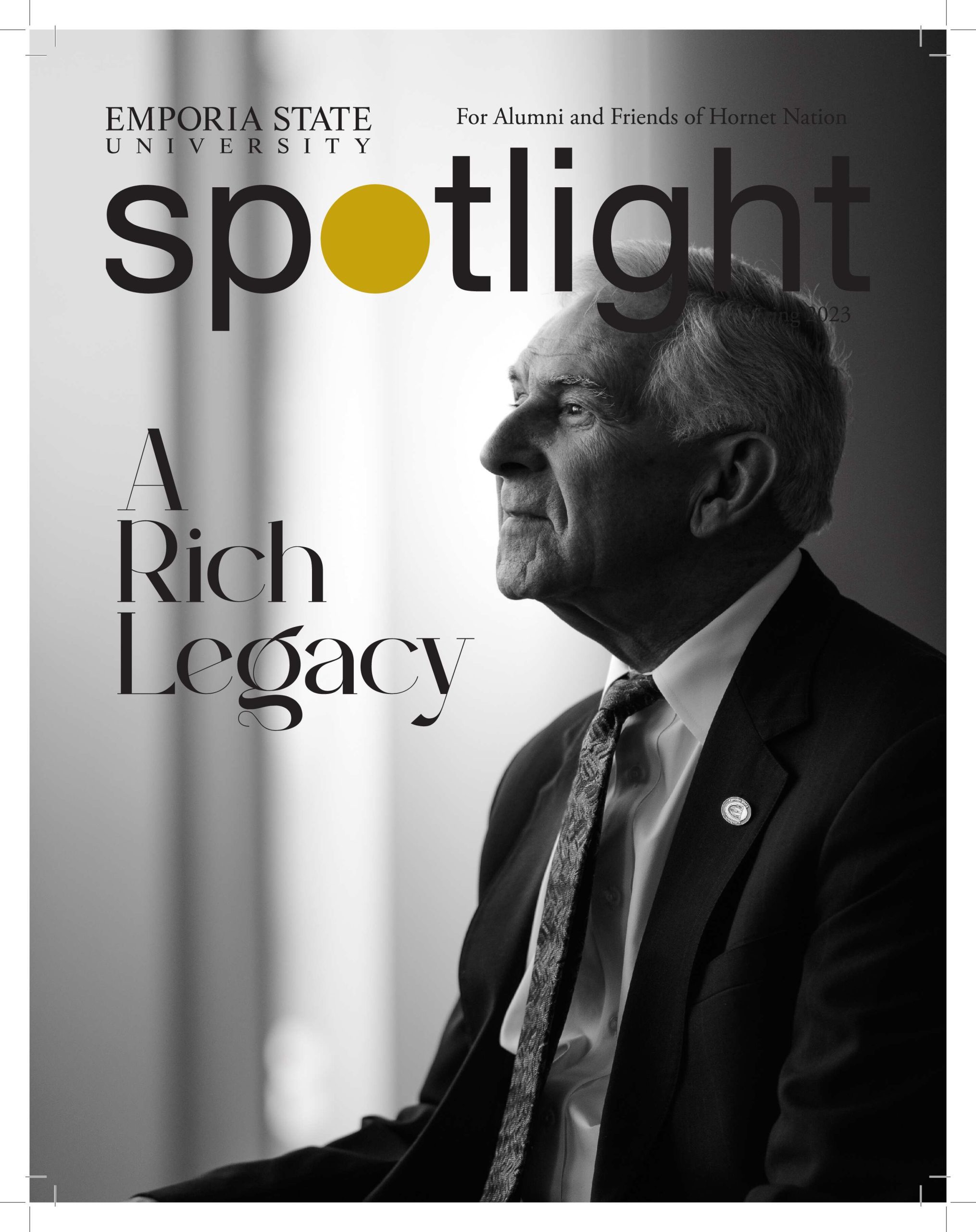 "A Rich Legacy" Magazine Cover John Rich